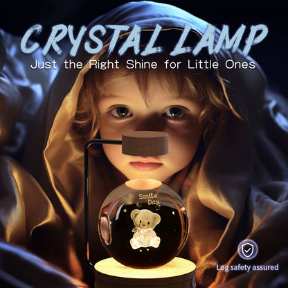 Crystal Ball Cosmic Dinosaur Night lamp