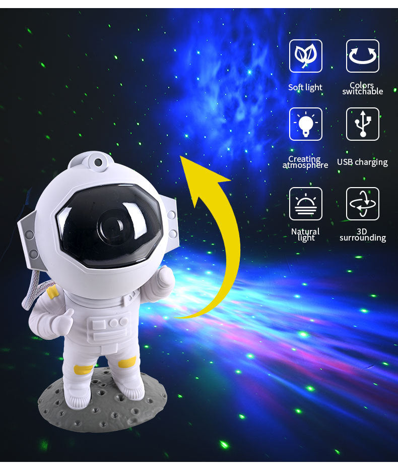 Galaxy Star Astronaut Portable Projector